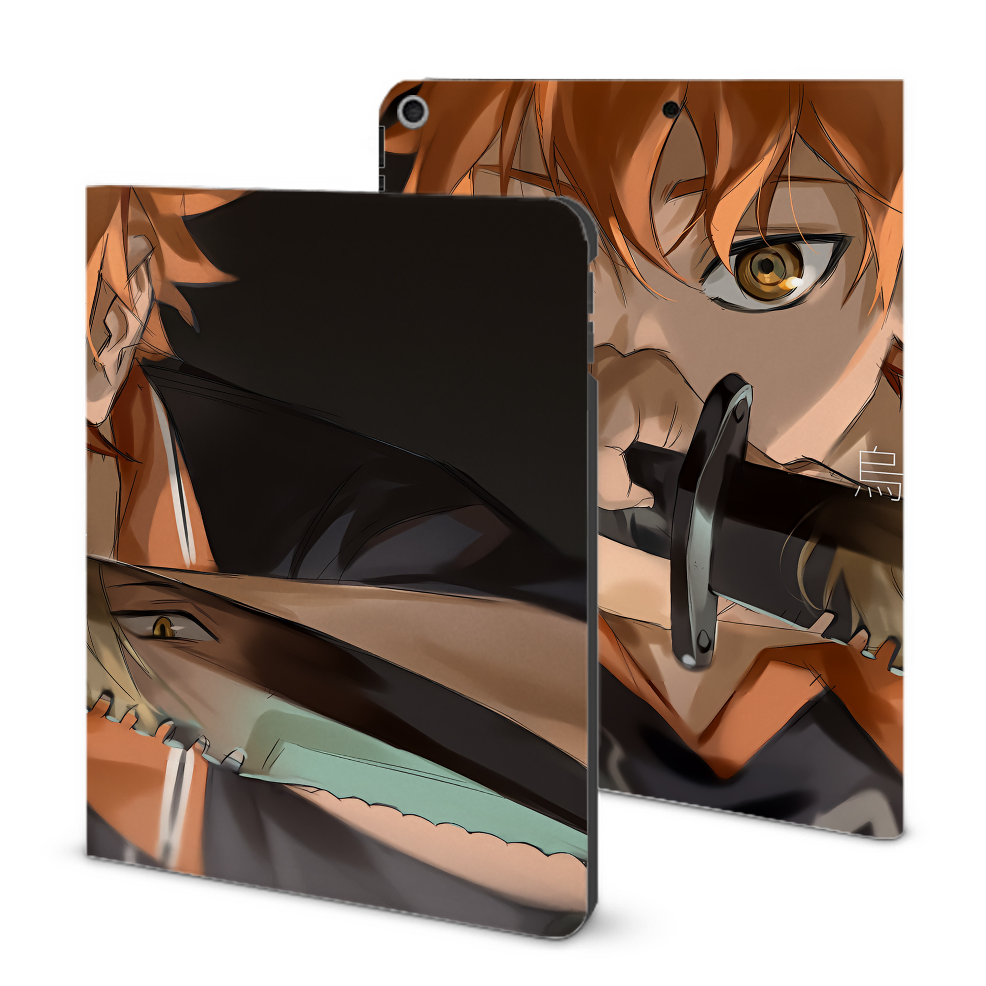 （画像用） ハイキュー!! Haikyu!! IPad ケース ブック型 PUレザー TPU 耐衝撃 軽量 薄型 ペン収納なし 全面保護 IPad 各モデル対応